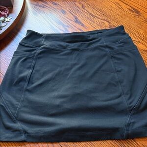 Athleta Black Knit Skort